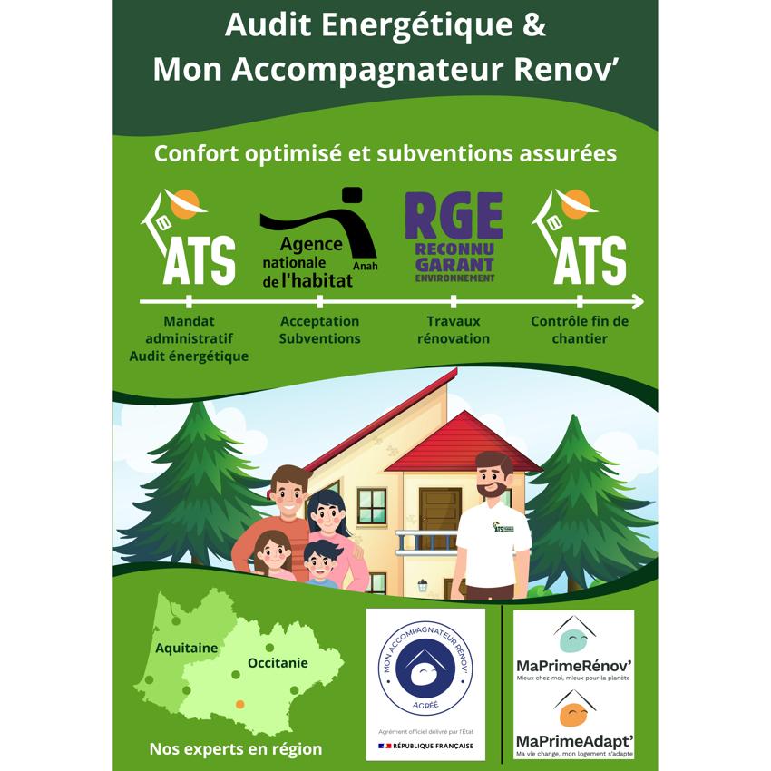 ATS votre accompagnateur MaprimRénov' et MaprimeAdapt'